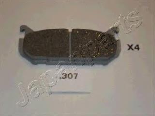 Задние дисковые колодки Japan Parts PP307AF