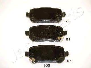 Задние тормозные колодки PP905AF Japan Parts