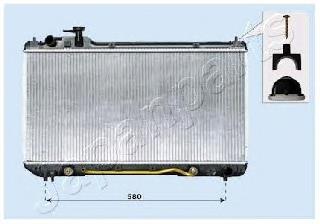 Радиатор RDA153105 Japan Parts