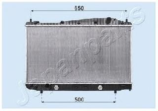 RDA313023 Japan Parts radiador de esfriamento de motor