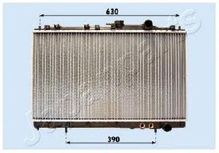 25310M2001 Hyundai/Kia radiador de esfriamento de motor