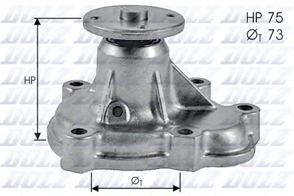 O143 Dolz bomba de água (bomba de esfriamento)