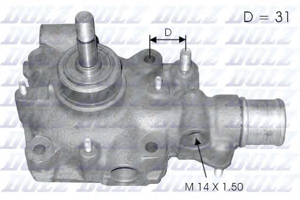 B114 Dolz bomba de água (bomba de esfriamento)