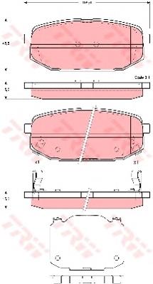 Колодки дисковые  Hi-q SP1185 цена, от 12.87 USD