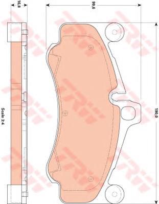 DP42094R EBC Brakes sapatas do freio dianteiras de disco