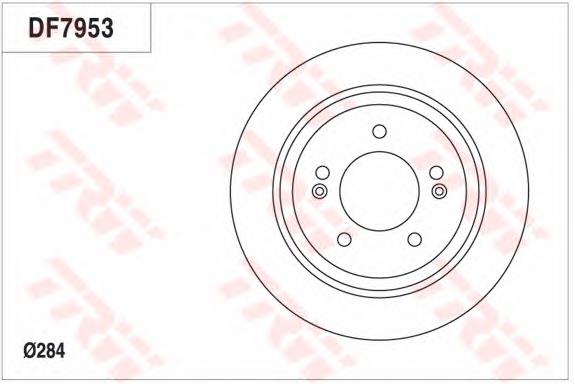 DDF2604C Ferodo disco do freio traseiro