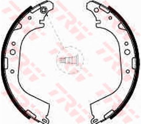 GS8501 TRW sapatas do freio traseiras de tambor