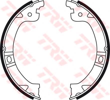 Тормозные колодки стояночного тормоза TRW GS8759 цена, от 24.46 USD