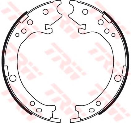 Sapatas do freio de estacionamento para Honda CR-V (RD)