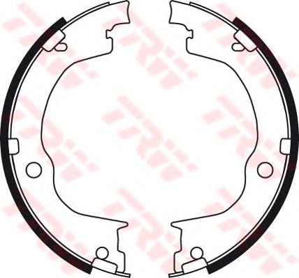 Колодки стояночного тормоза TRW GS8749
