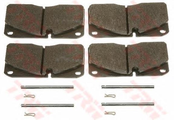 Купить GDB5058 TRW Колодки тормозные