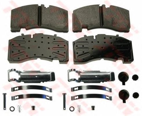 GDB5093 TRW Колодки тормозные дисковые комплект
