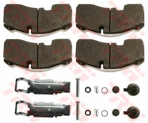 Купить GDB5092 TRW Колодки тормозные задние, дисковые