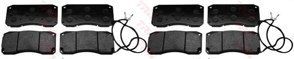 Тормозные колодки Renault (RVI) 5001822987
