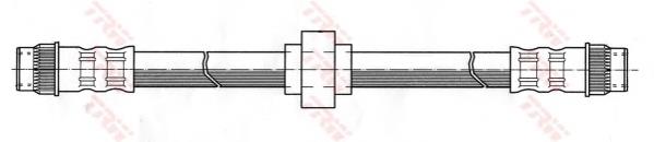 Задний тормозной шланг PHA324 TRW