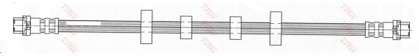 PHA455 TRW mangueira de freio