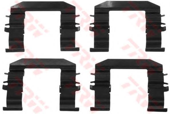 Комплект пружинок крепления дисковых колодок, передних TRW PFK519 цена, от 5.62 USD