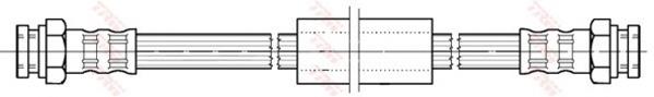 Задний тормозной шланг PHA176 TRW
