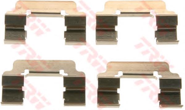 Kit de reparação das sapatas do freio 1091788 Quick Brake