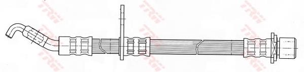 Шланг тормозной передний PHD432 TRW