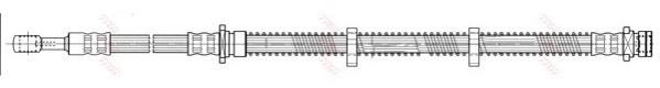 PHD345 TRW mangueira do freio dianteira
