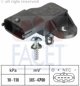 71732447 Fiat/Alfa/Lancia sensor de pressão no coletor de admissão, map