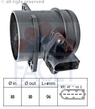 EPP-BM-011 NTY sensor de fluxo (consumo de ar, medidor de consumo M.A.F. - (Mass Airflow))