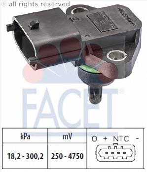 3930084400 Rebuilt sensor de pressão de supercompressão