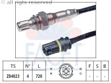 11783413464 BMW sonda lambda, sensor de oxigênio