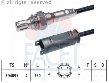 11787836451 BMW sonda lambda, sensor de oxigênio depois de catalisador