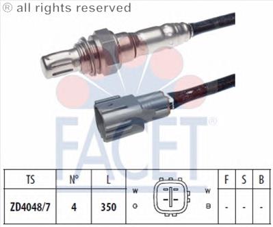 81537 Meat&Doria sonda lambda, sensor de oxigênio depois de catalisador