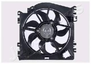 VNT092001 Japan Parts difusor do radiador de esfriamento, montado com motor e roda de aletas