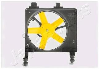 Difusor do radiador de esfriamento, montado com motor e roda de aletas VNT051687 Japan Parts