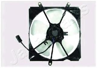 VNT151015 Japan Parts difusor do radiador de esfriamento, montado com motor e roda de aletas