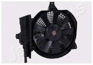 Difusor do radiador de aparelho de ar condicionado, montado com roda de aletas e o motor VNT280719 Japan Parts