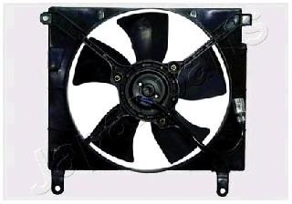 VNT311003 Japan Parts difusor do radiador de esfriamento, montado com motor e roda de aletas