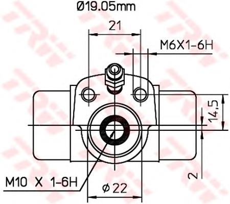 Рабочий цилиндр TRW BWD268