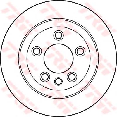 Тормозные диски DF4487S TRW