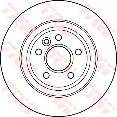 Тормозные диски DF4844 TRW