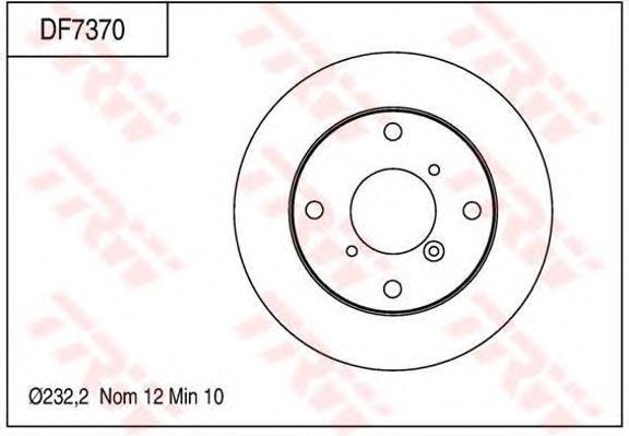 5531160B22000 Suzuki disco do freio dianteiro