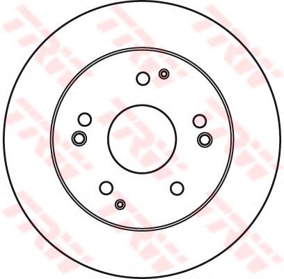 Disco do freio traseiro Renault 21 S48