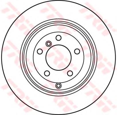 Тормозные диски DF4955S TRW