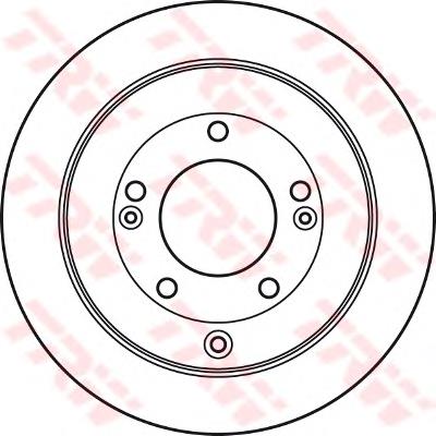 Задний дисковый тормоз TRW DF4937