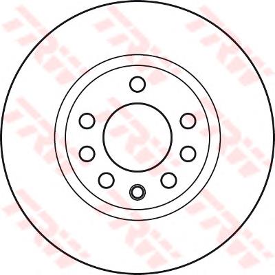 Передние тормозные диски DF4936 TRW