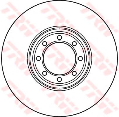 Тормозные диски DF4985S TRW