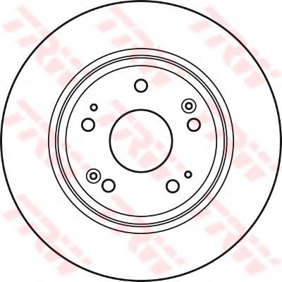 Задний дисковый тормоз TRW DF4982