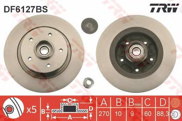 2401100389B-PCS-MSP Master-sport disco do freio traseiro