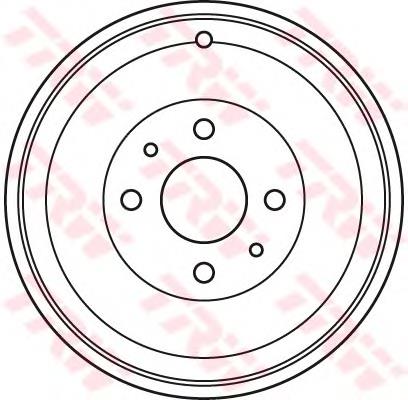 Тормозной барабан DB4387 TRW