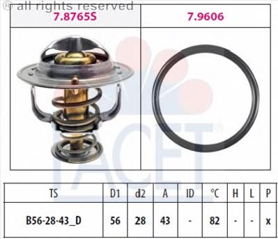 78848 Facet termostato