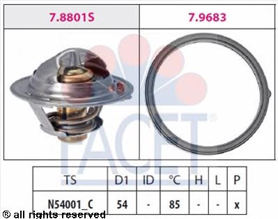 7.8803 Facet termostato